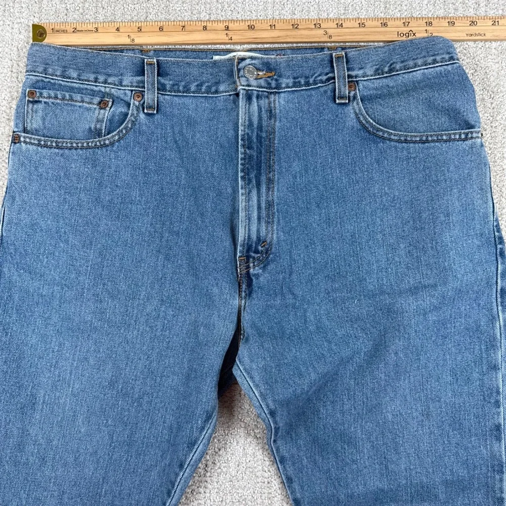 Levi's 517 Mens 38x32 Bootcut Denim Blue Jeans Western Workwear Y2K